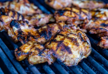 Fire Grilled Chicken Thighs