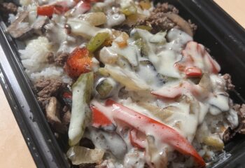 Ground Beef Philly Bowl