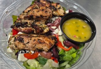 Chicken Kabob Salad